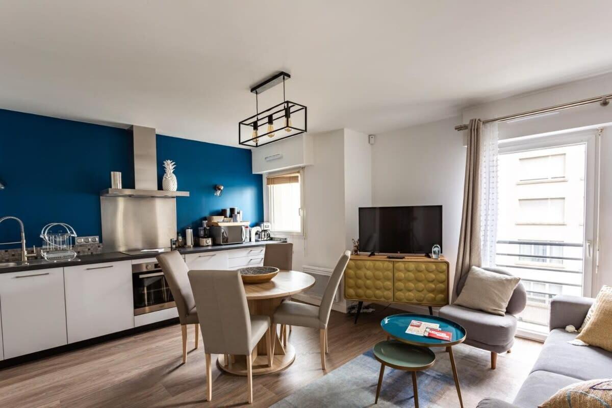 Le Saint Helier -Appartement Cosy Et Calme Parking Rennes Esterno foto